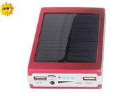 Batería portátil universal del banco 13000mAH 18650 de la energía solar con el USB dual